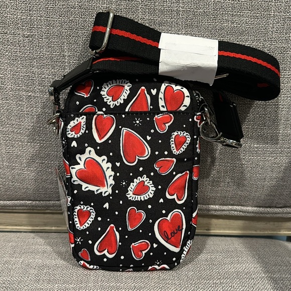 NEW —BRIGHTON- “hearts a Flutter” Utility Bag- 
crossbody bag - Picture 3 of 10